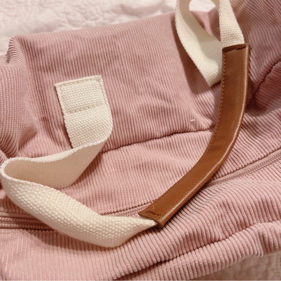 Wild Fable Pink Corduroy Duffel Weekender Bag - Picture 6 of 8